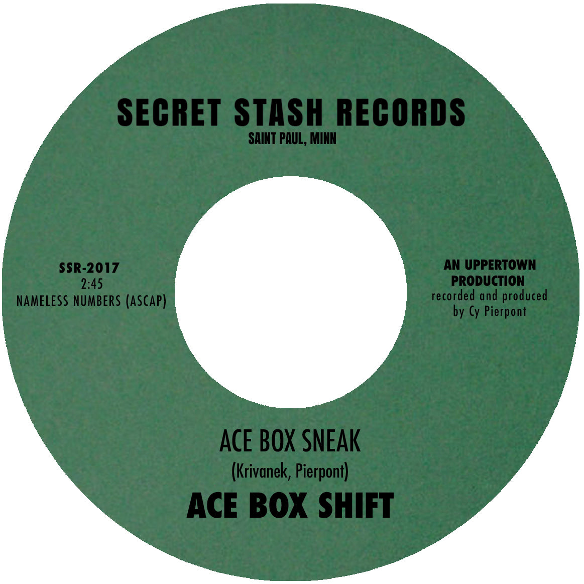 Ace Box Shift "Ace Box Sneak" B/W "$100 Eldorado"