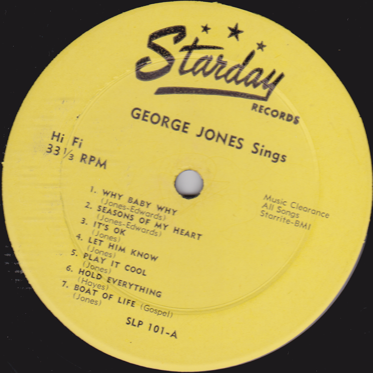George Jones - Country Song Hits