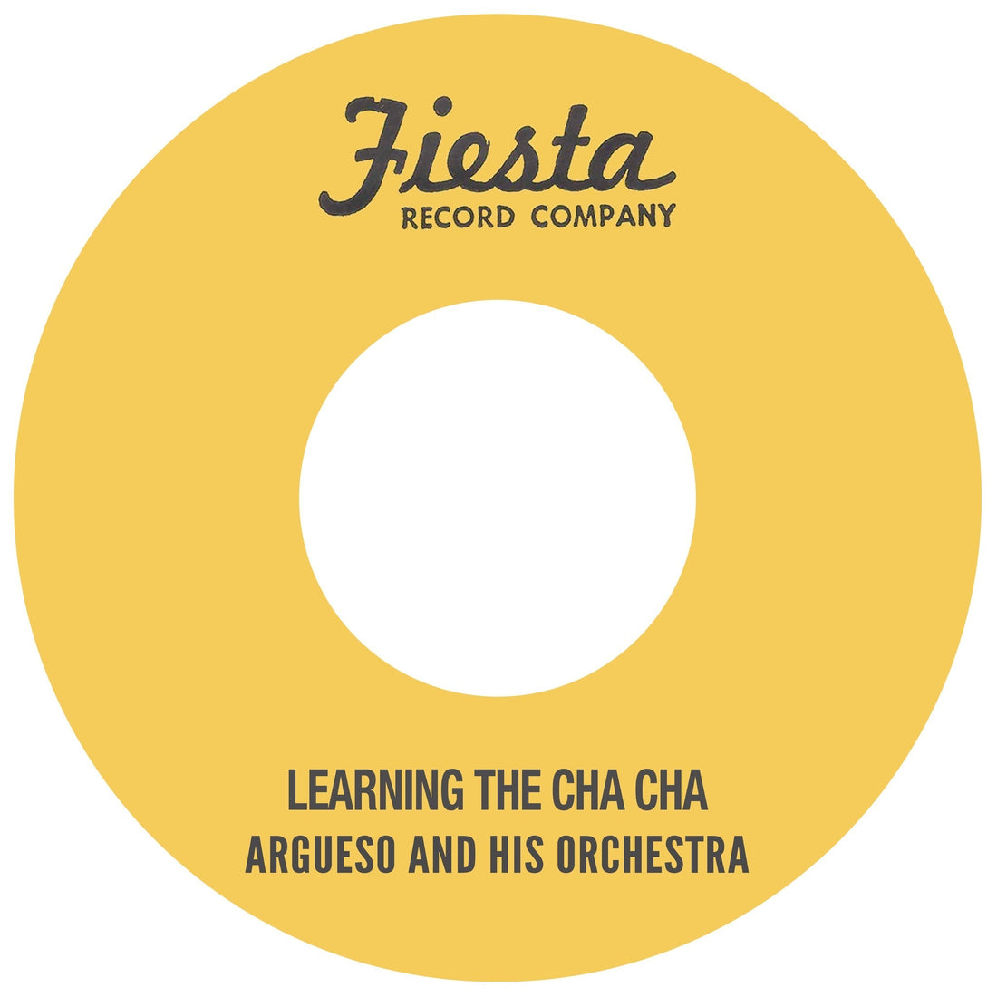 Argueso & His Orchestra "Learning The Cha Cha"