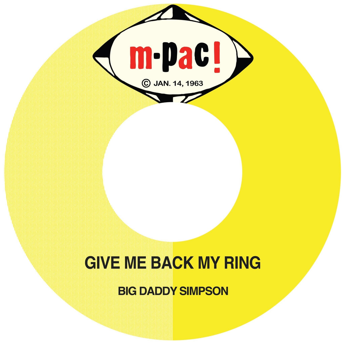 Big Daddy Simpson "Give Me Back My Ring"