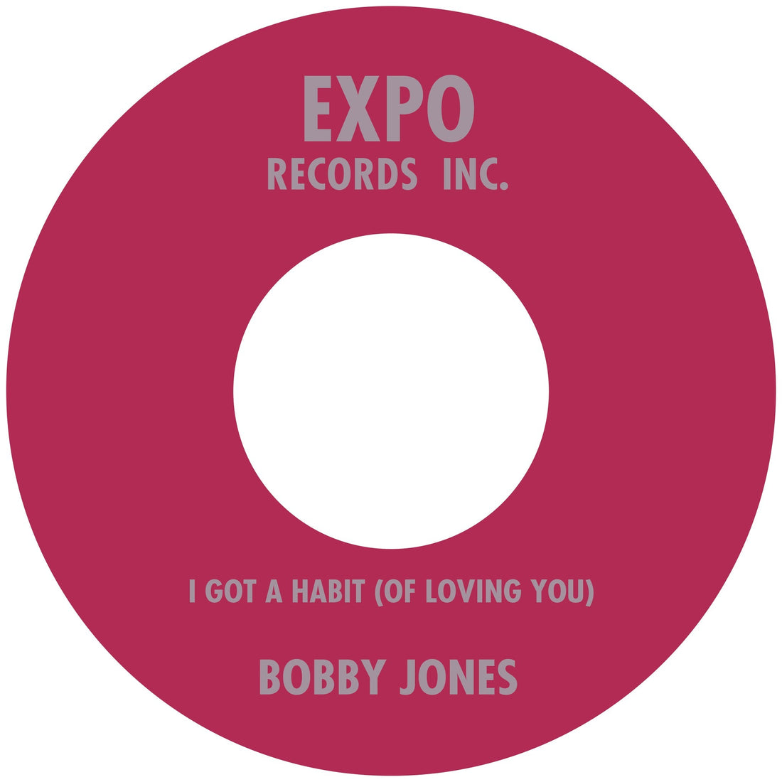 Bobby Jones "I Got A Habit (of Loving You)"