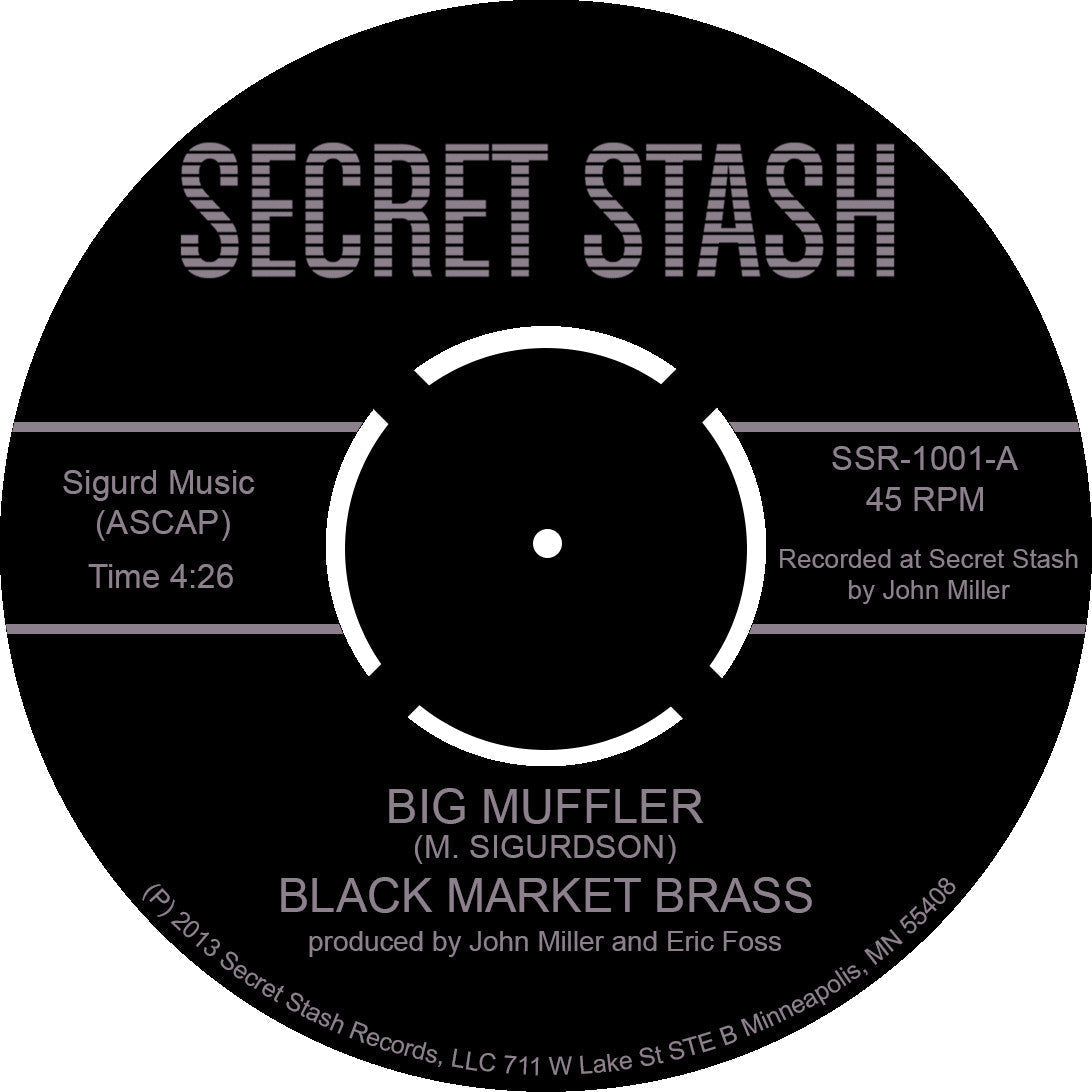Black Market Brass "Big Muffler B/W Snake Oil Man"