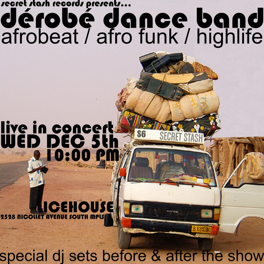 Secret Stash Presents Dérobé Dance Band Live!