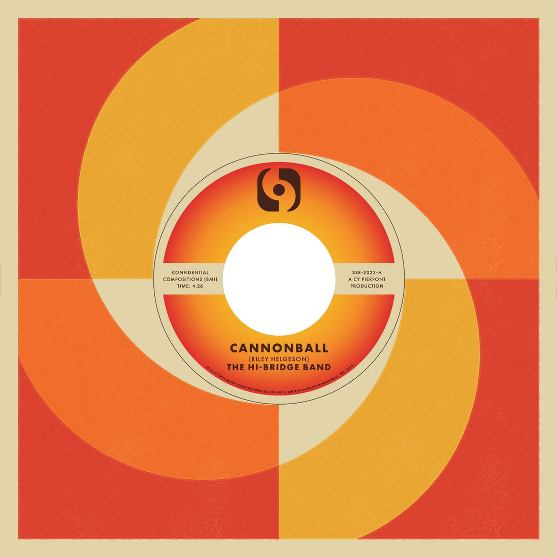 The Hi-Bridge Band "Cannonball b/w Nuevo Cose"