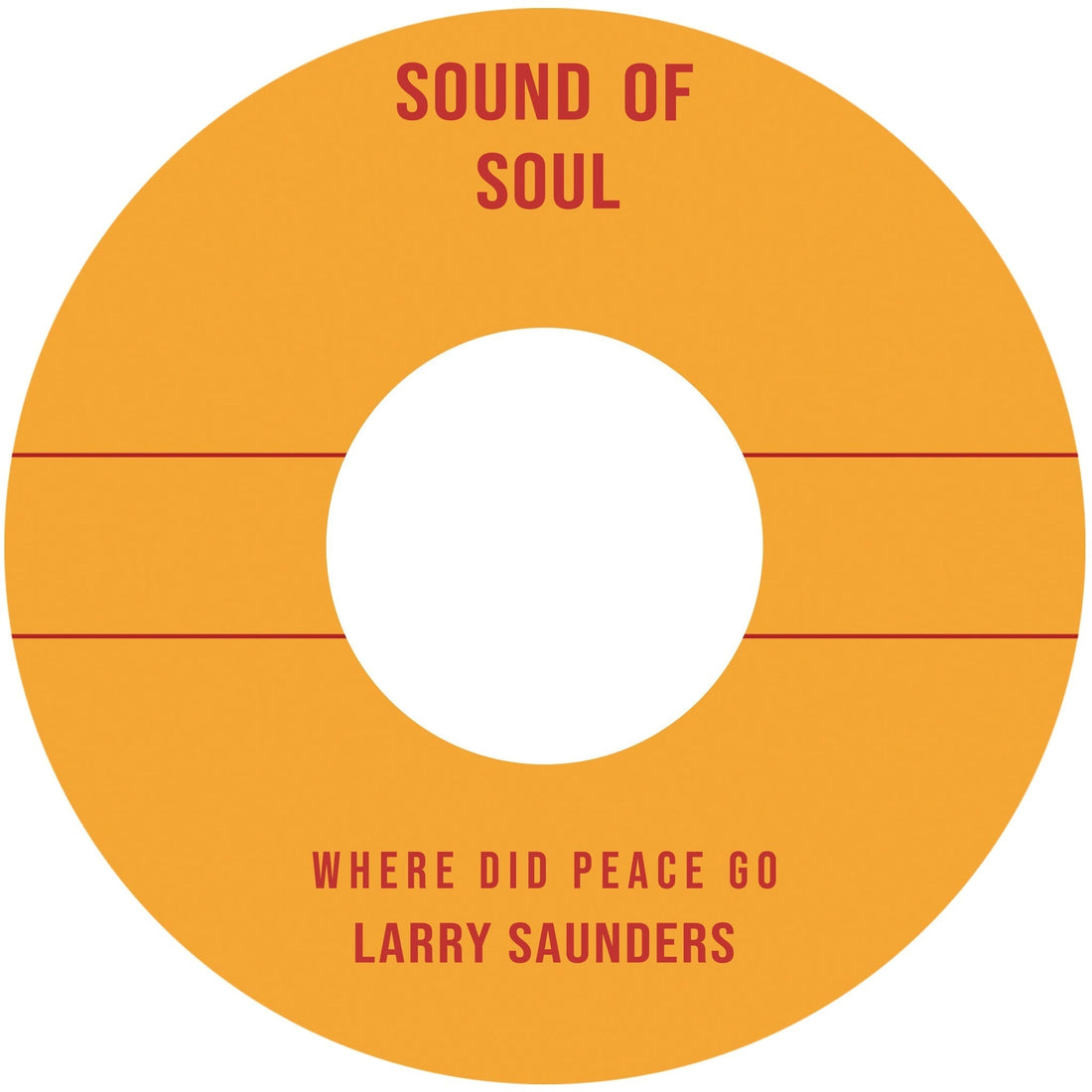 Larry Saunders "Where Did Peace Go"