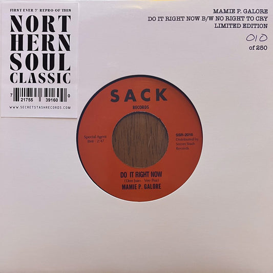 Now Taking Pre-Orders for Mamie Galore "No Right To Cry"
