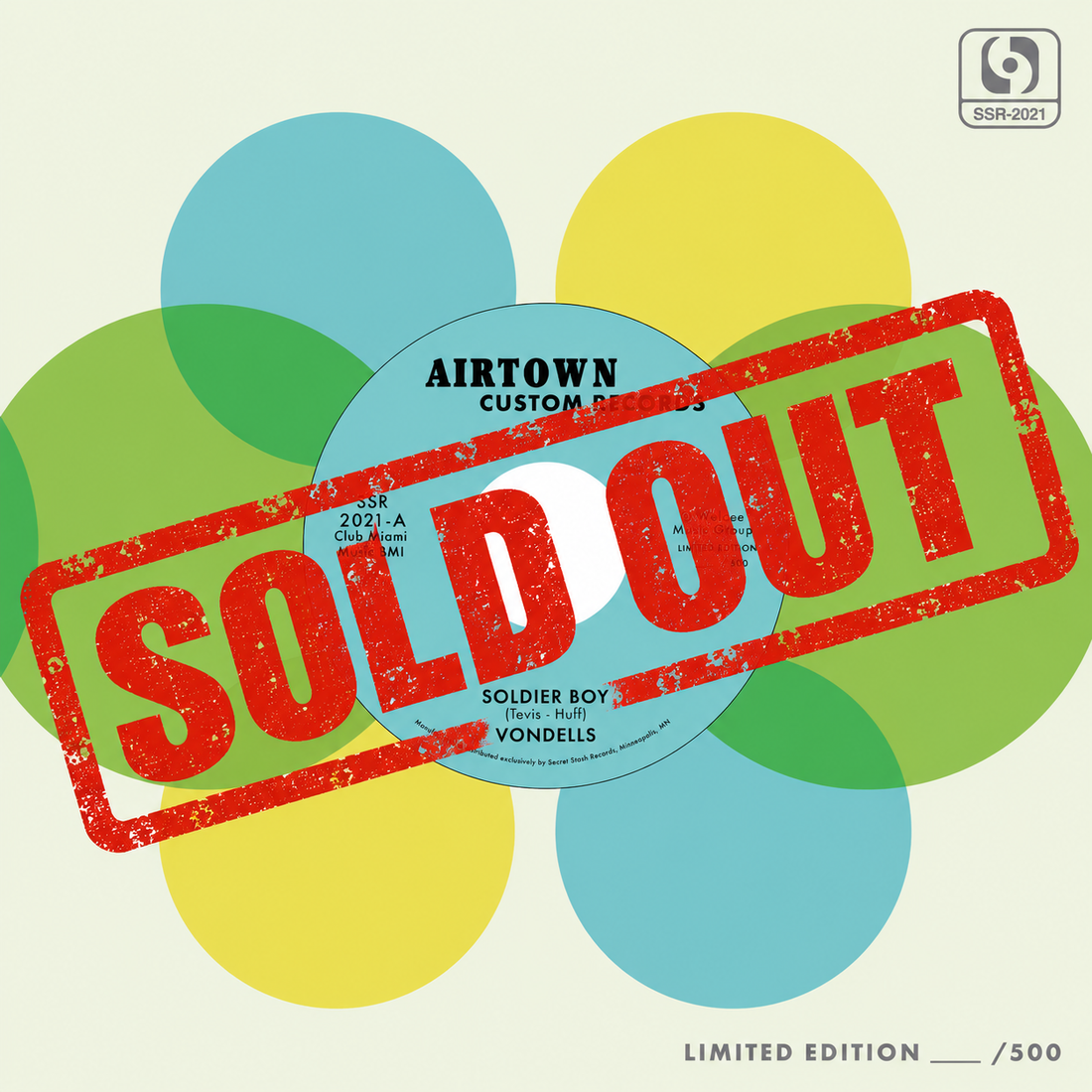 SOLD OUT: Vondells 7"