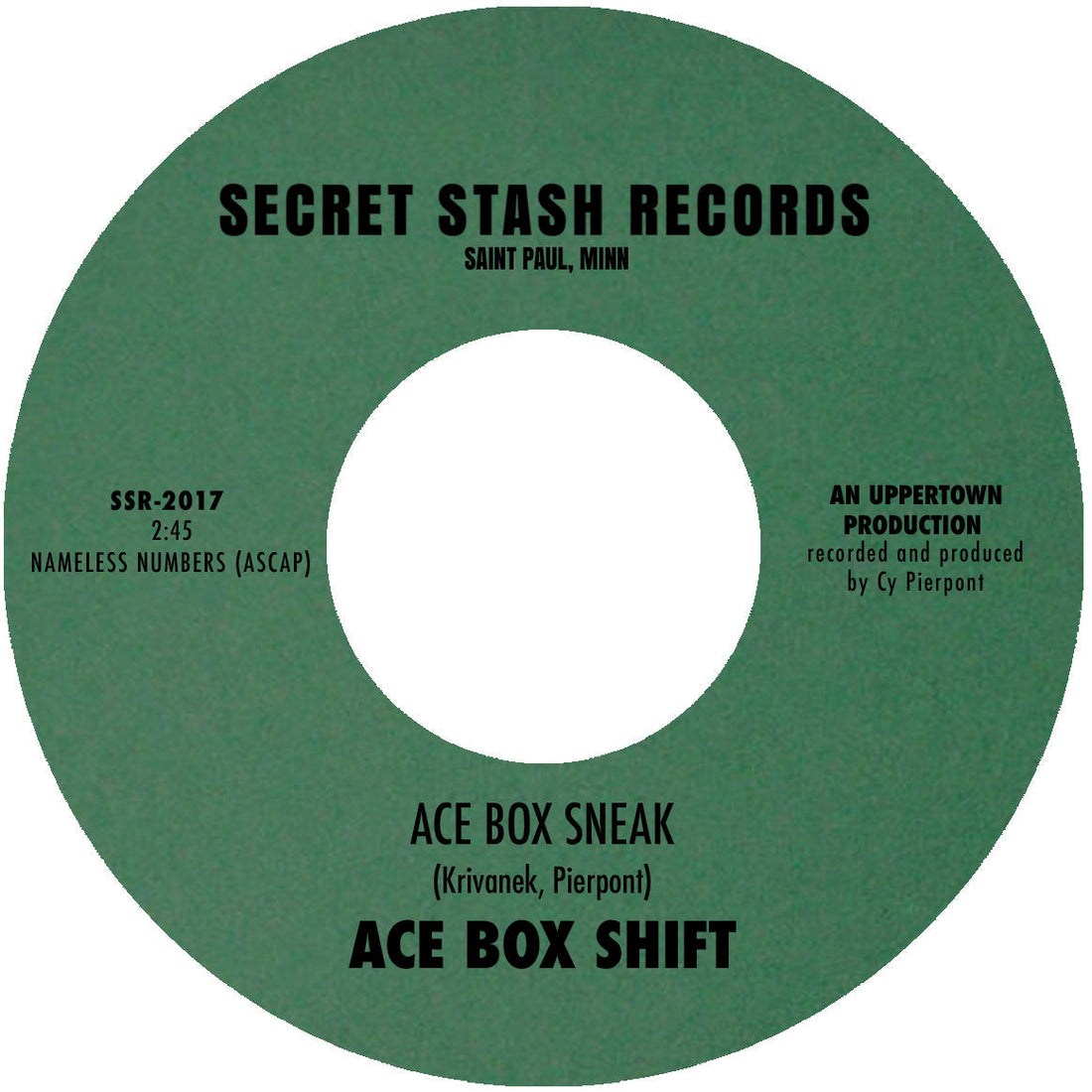 Ace Box Shift "Ace Box Sneak" B/W "$100 Eldorado"