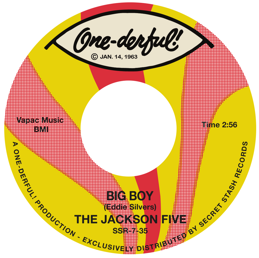 The Jackson Five "Big Boy B/W Big Boy (Instrumental)"