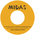 The Inspirations — THE MIDAS RECORDS INSTRUMENTALS 
