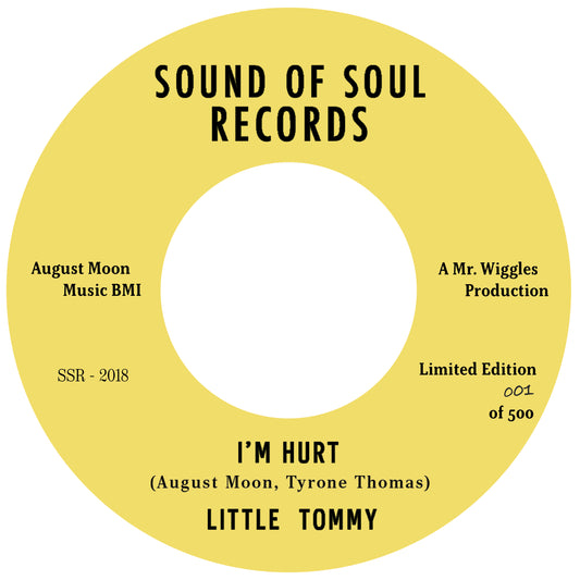 Little Tommy "I'm Hurt" B/W "Lov'h"