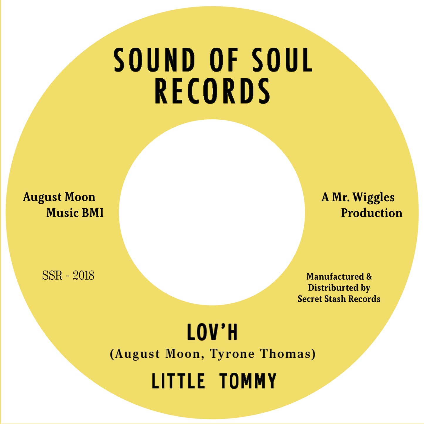 Little Tommy "I'm Hurt" B/W "Lov'h"