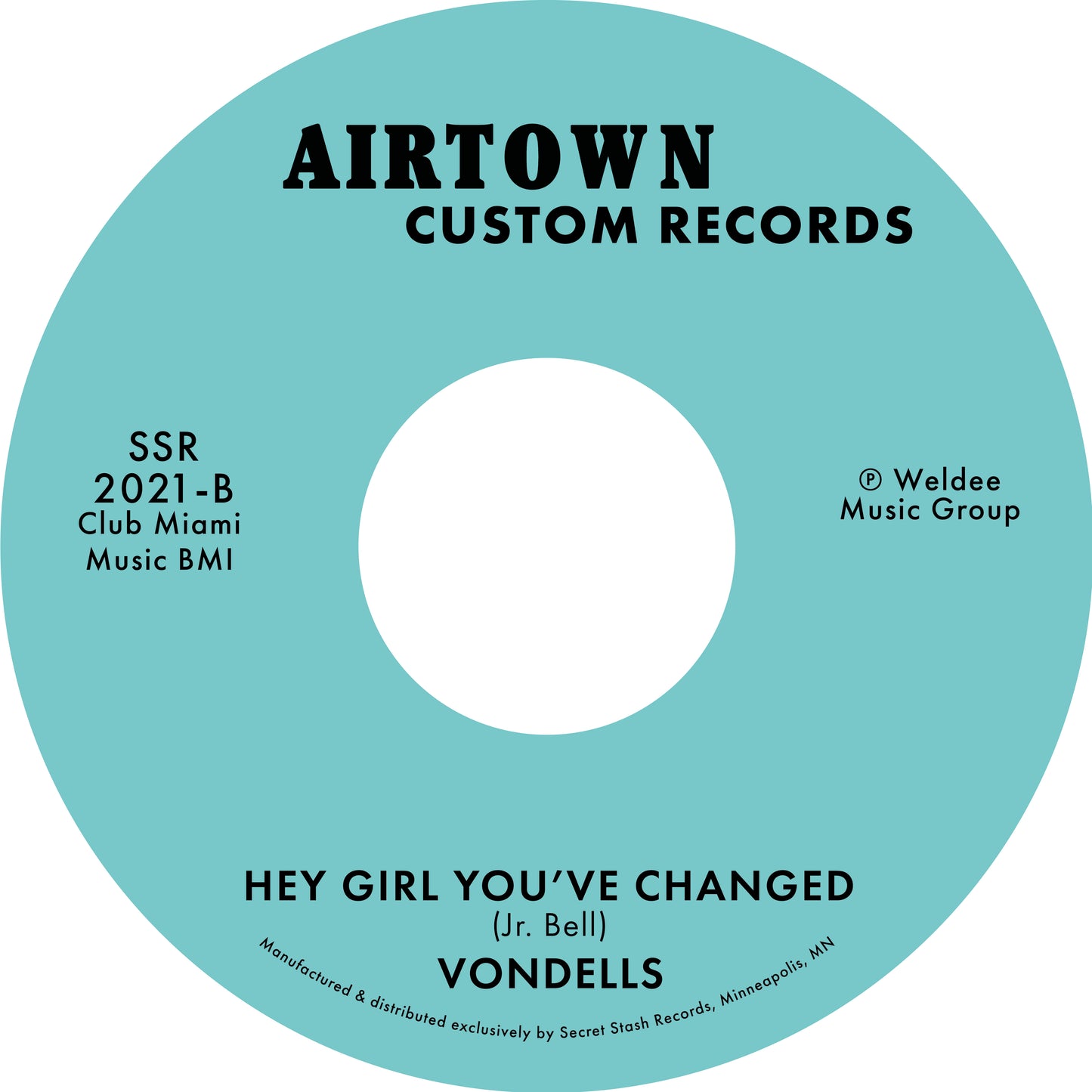 Vondells Soldier Boy B/W Hey Girl You've Changed